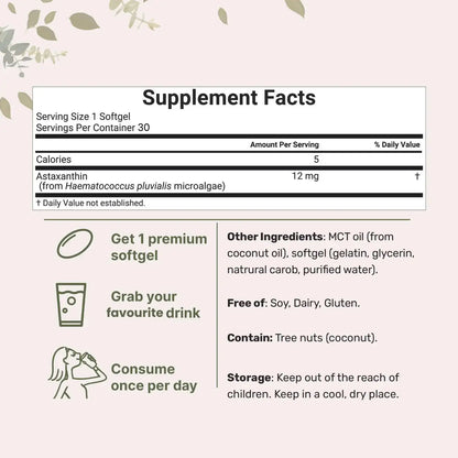 Vitexal Astaxanthin Softgels