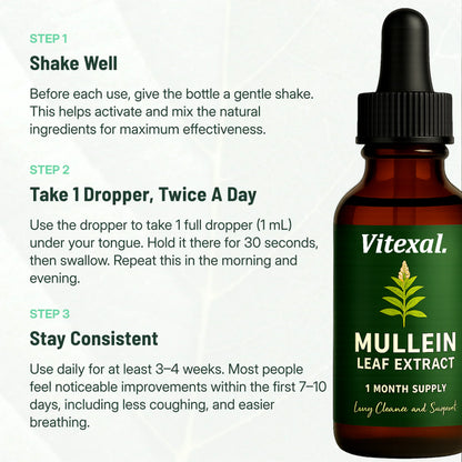 Mullein Lung Support & Cleanse Drops
